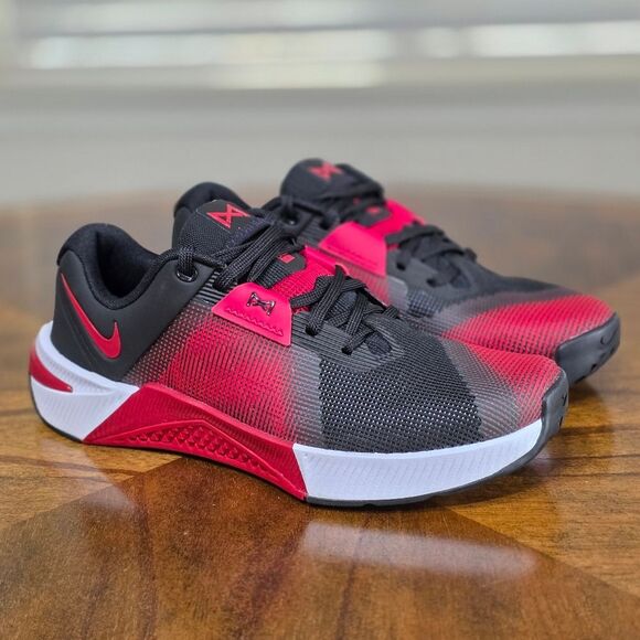 Nike Metcon 10 Bred Banned Gym Training Shoes Black Red HJ1875-001 Men's 7 New - Picture 4 of 16